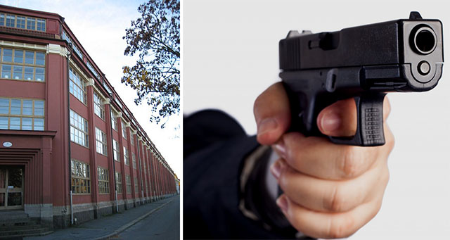 Virginska skolan Örebro, pistol