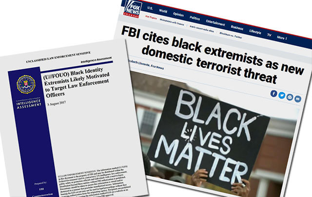 svart identitär extremism terrorhot i USA