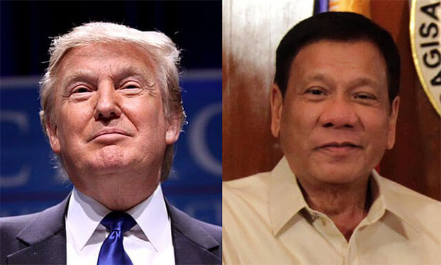 Donald Trump, Rodrigo Duterte
