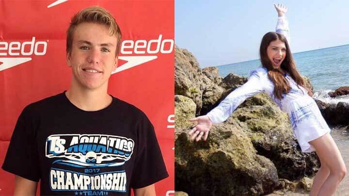 Nicholas Dworet, 17, och Jaime Guttenberg, 14.