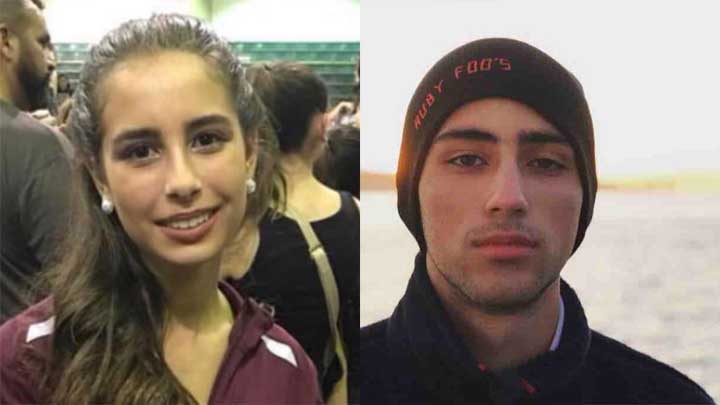 Gina Montalto, 14, och Joaquin Oliver, 17.