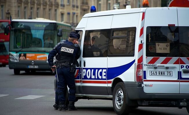 frankrike polis