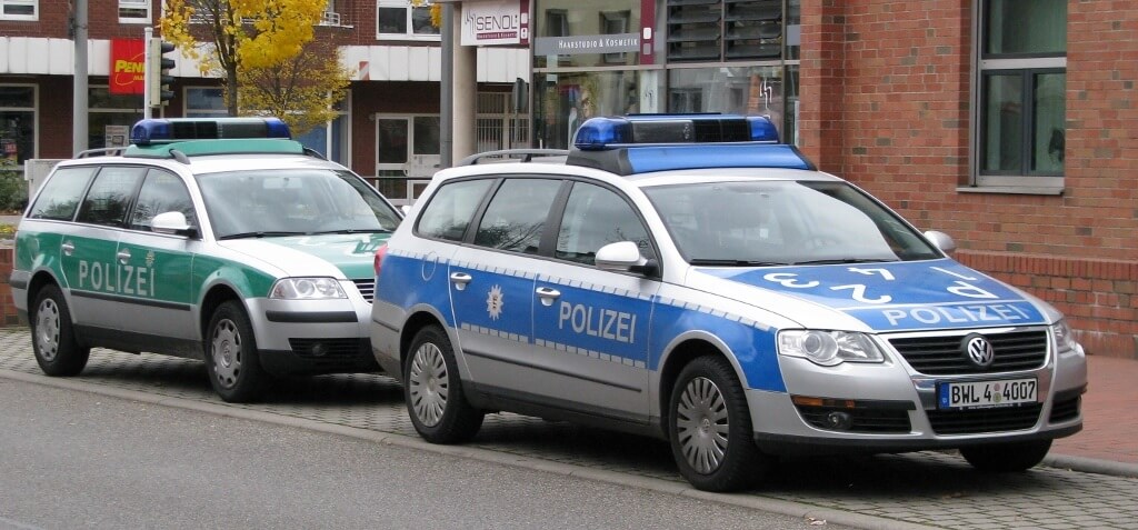 tyskland polis polizei