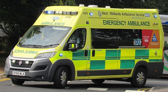 Ambulans Storbritannien