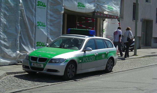 polis tyskland bayern