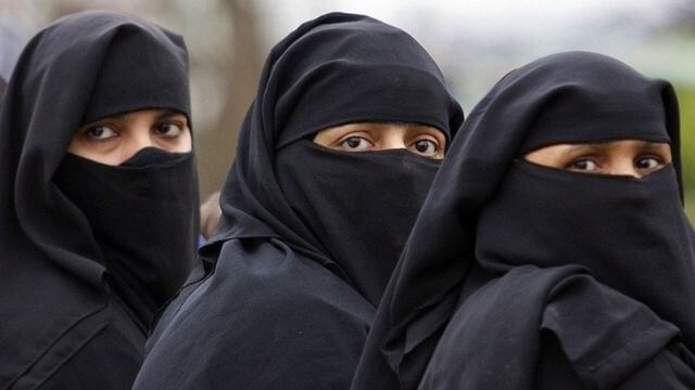 Niqab slöja muslim