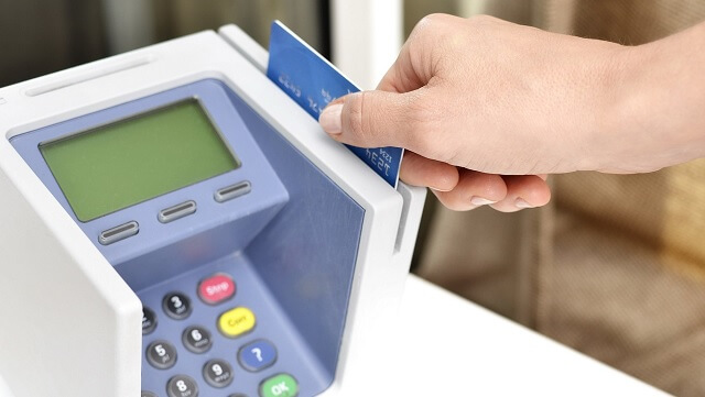 kortterminal kreditkort