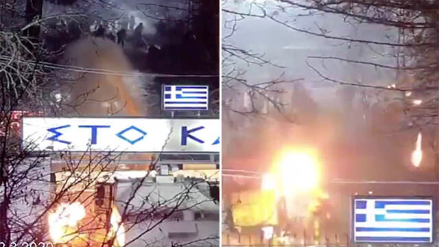 brandbomd grekland