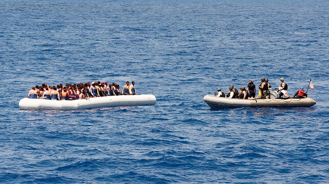 migranter medelhavet båt