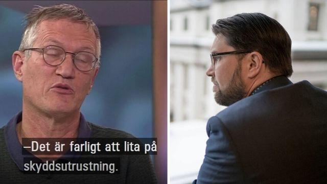 Jimmie Åkesson Anders Tegnell