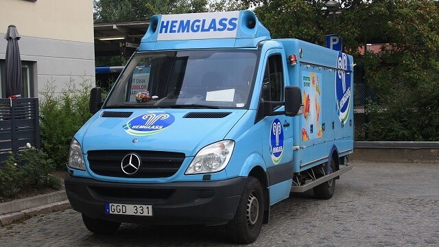 hemglass-glassbil