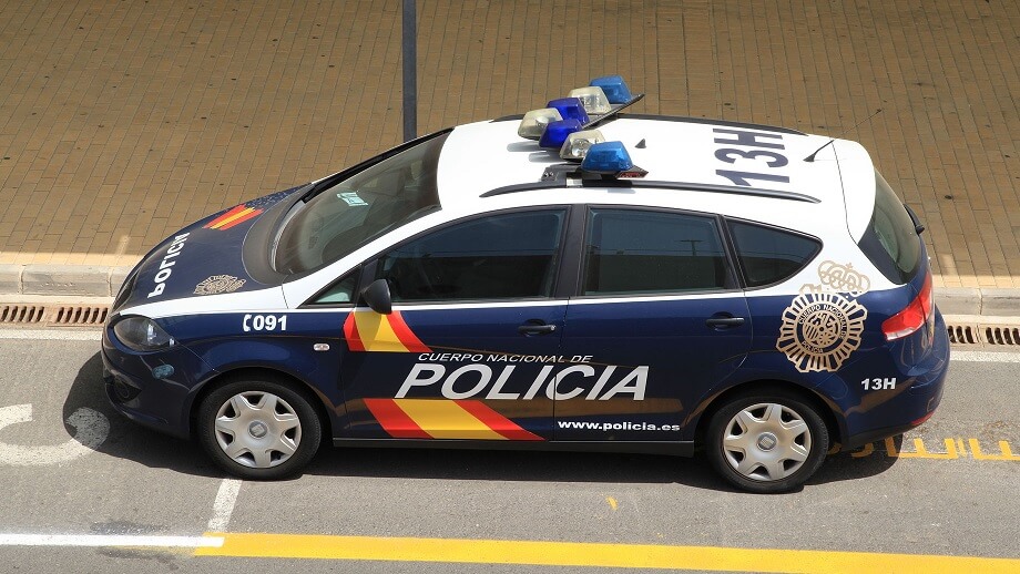 polis spanien