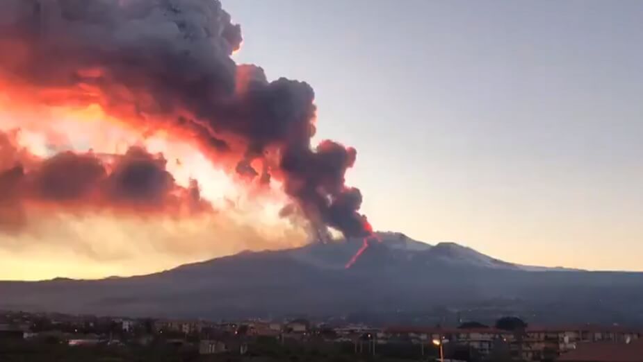 etna vulkan sicilien