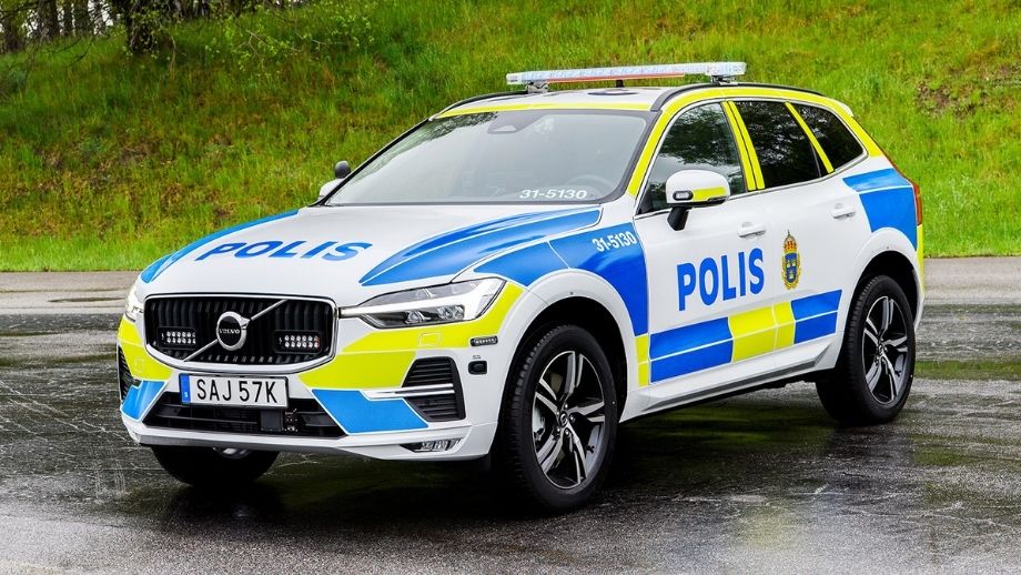 ny polisbil Volvo XC60