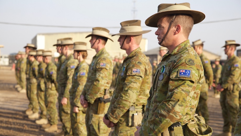 australien militär soldater