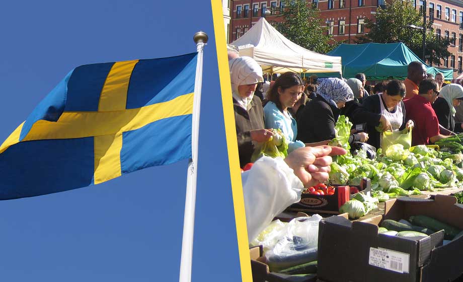 svensk-sverige-flagga-slöja