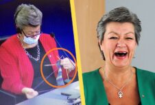 Artikelbild för artikeln: Ylva Johansson lyfte 270 000 i månadslön - stickade på arbetstid