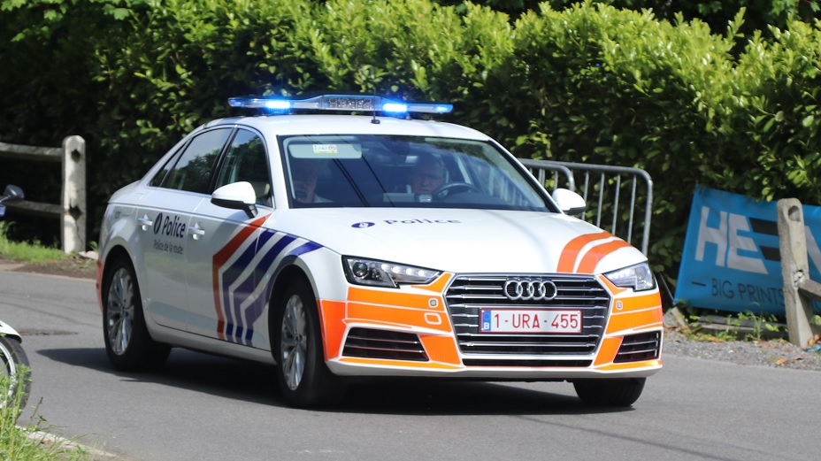 polisbil belgien belgisk