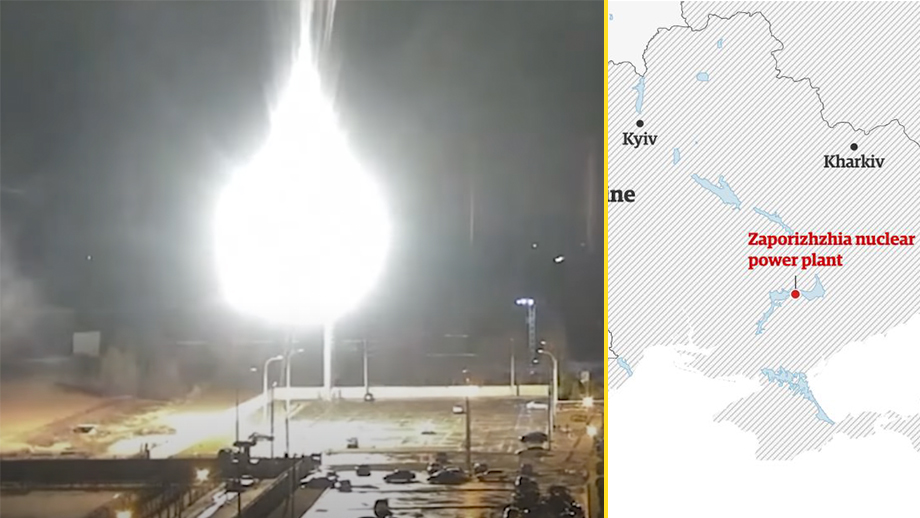 nuclear plant ukraine raket