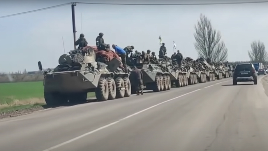 ryssland pansarvagnar invasion