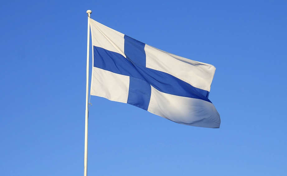 finland finsk flagga