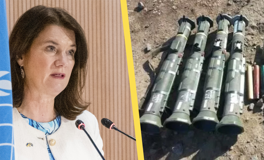 Svenska vapen till PKK bakom Turkiets Nato-nej