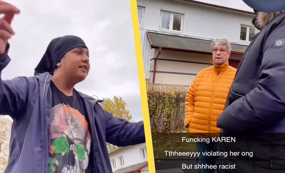 VIDEO: Kvinna förnedras av gäng &#8211; &#8220;Gör något åt saken!&#8221;