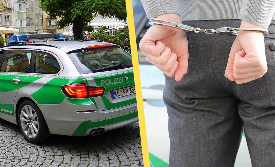 polis-tysk-polizei-handfängsel