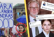 Artikelbild för artikeln: Romina "Fuck nazze SD" Pourmokhtari (L) - nu minister i SD-styret