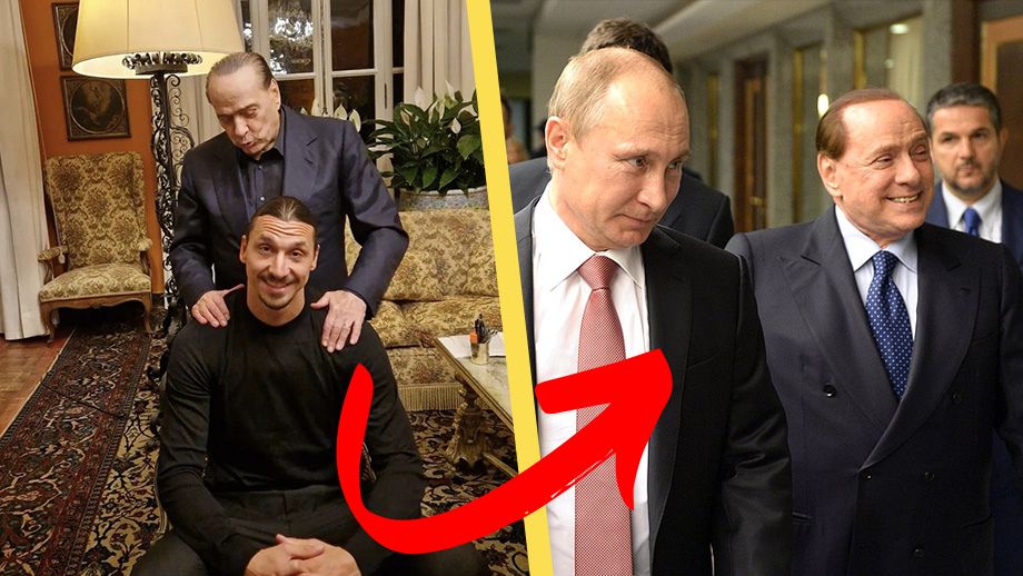 Zlatan Berlusconi Putin 2