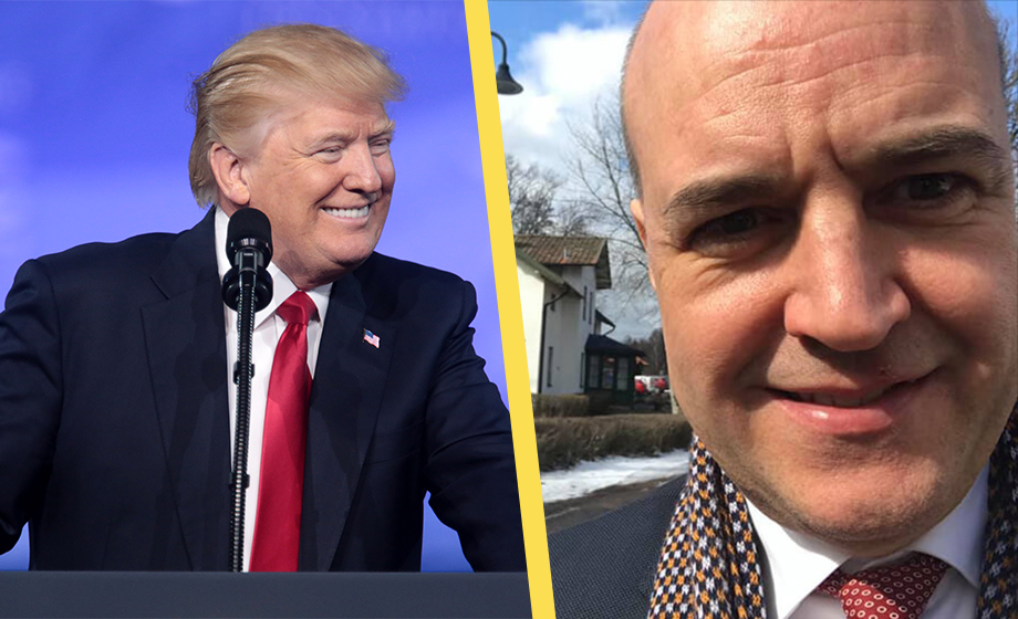 Artikelbild för artikeln: Här varnar Åkesson för rysk upprustning – hånas av Reinfeldt