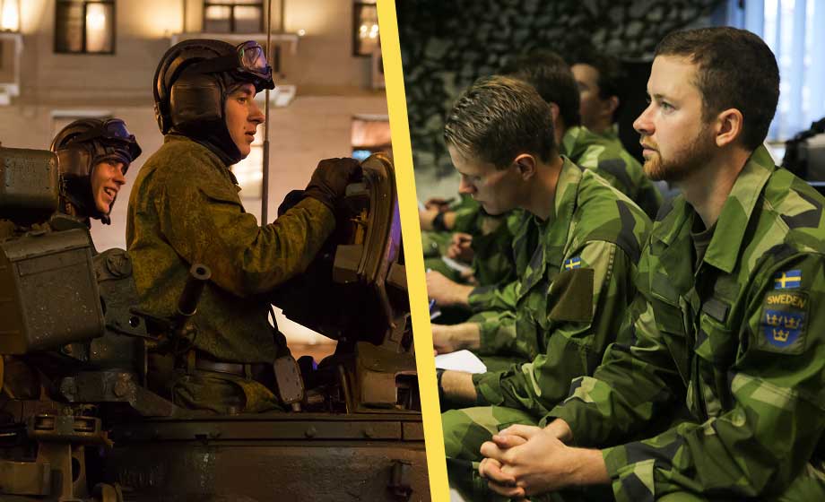 ryska-svenska-soldater-militär