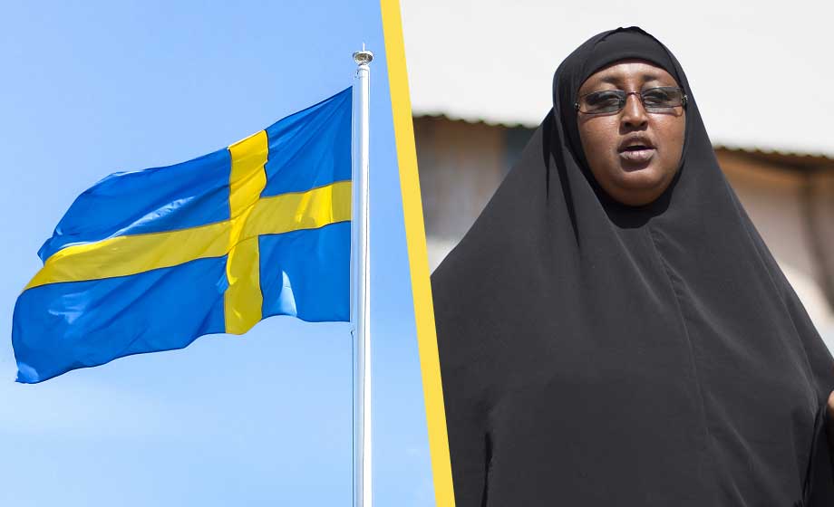 sverige-svensk-flagga-somalier-slöja
