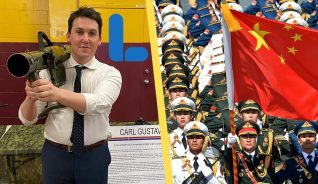 Artikelbild för artikeln: L-toppen vill se Sverige kriga mot Kina: "Det enda rimliga"