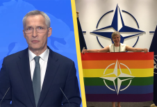 Artikelbild för artikeln: Nato-chefen hyllar mångfald, hbtqi och trans