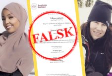 Artikelbild för artikeln: Sannas dotter vårdades av falska läkaren – fick inte veta vem "hen" var