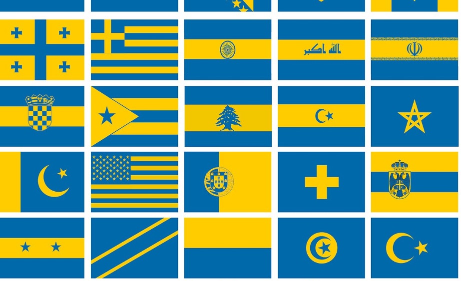 nya svenska flaggor