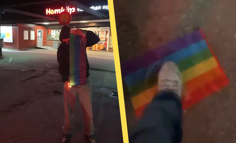 VIDEO: Invandrarnas svar på koranbränningar &#8211; &#8220;Vi bränner er fucking flagga&#8221;