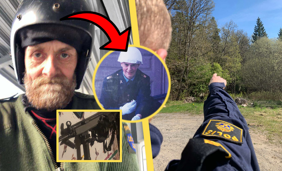 Fick inte träffa sina barn – sköt med AK4 mot poliser