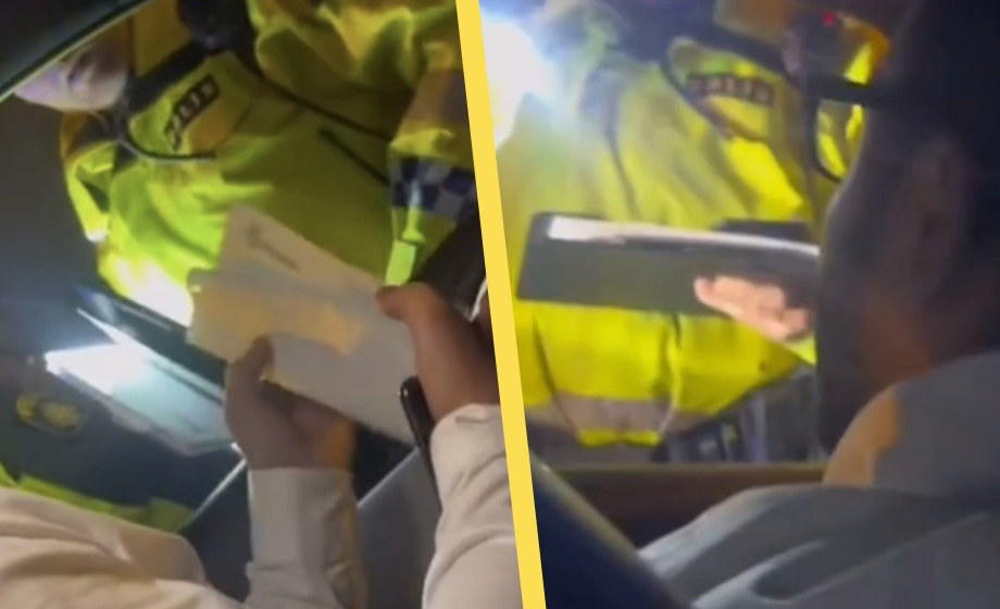 VIDEO: Se när polis tröttnar på gapiga invandrare: &#8220;Nu håller du käften&#8221;