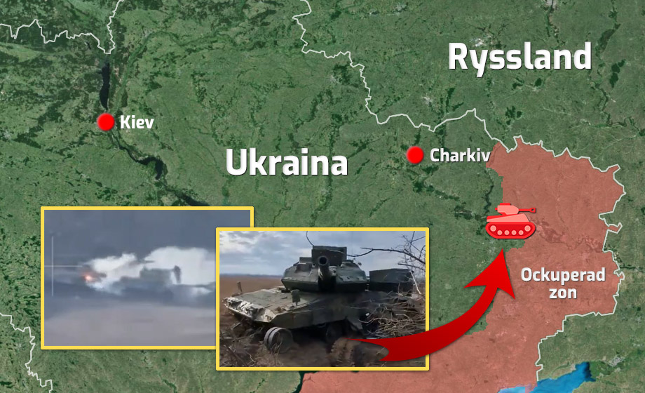 Artikelbild för artikeln: Ukraina har förlorat sju av tio svenska stridsvagnar