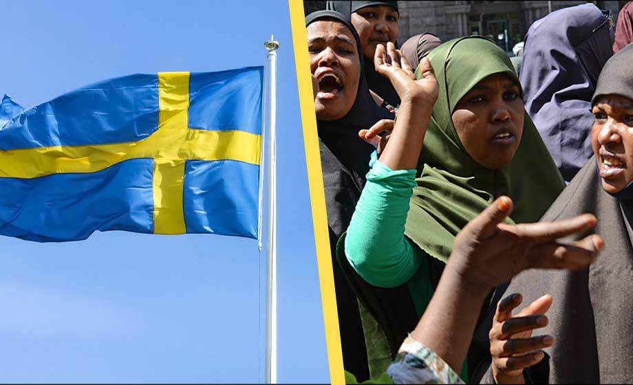 Artikelbild för artikeln: Sju av tio svenskar anser att Sverige tagit emot för många invandrare