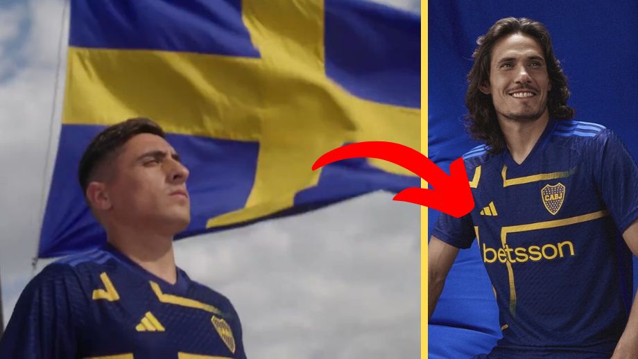 Artikelbild för artikeln Argentinsk fotbollsklubb hyllar svenska flaggan