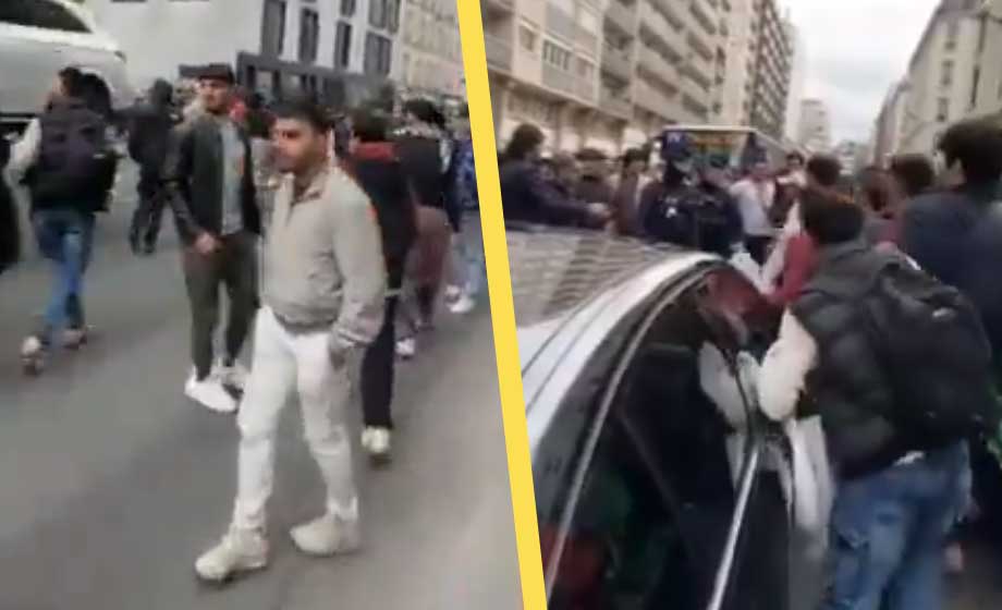 Artikelbild för artikeln VIDEO: Våldsamt afghanskt upplopp i Paris