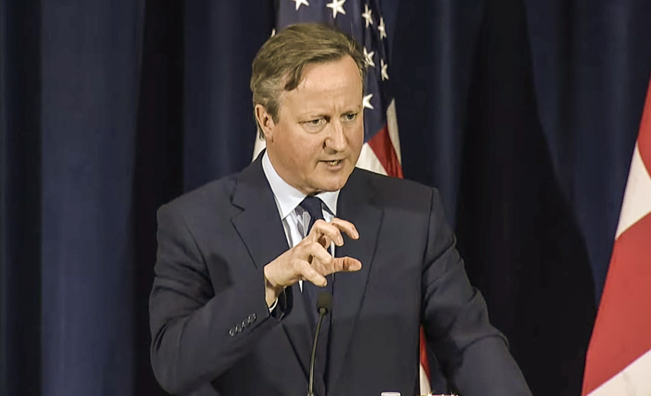 Artikelbild för artikeln: Cameron: Kriget i Ukraina "extremt bra valuta för pengarna"