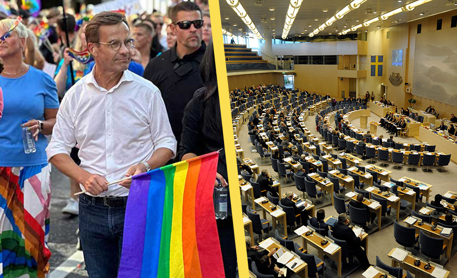 Artikelbild för artikeln: Riksdagen röstar JA till könsbyteslagen