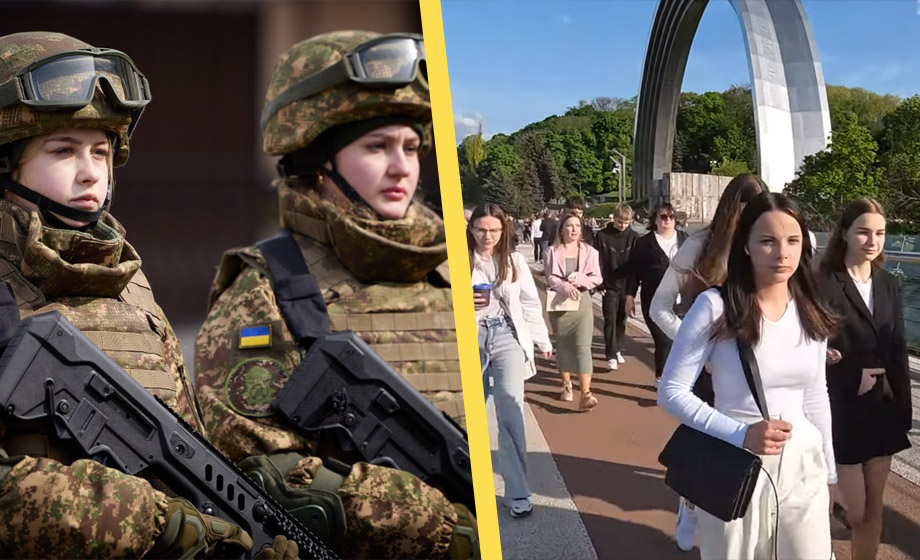 Artikelbild för artikeln: Sju procent av ukrainarna beredda försvara landet med vapen