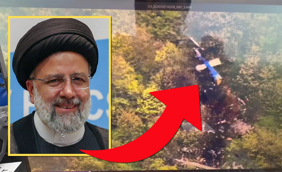Artikelbild för artikeln: Irans president död i helikopterkrasch