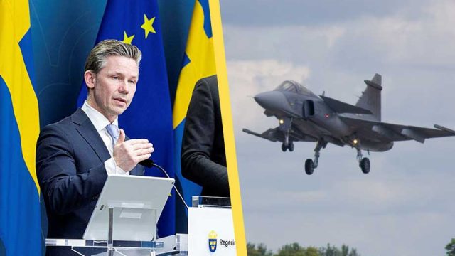 Artikelbild för artikeln: Regeringen beordrar Jas Gripen till Polen: "För att avskräcka"