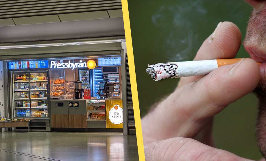 Artikelbild för artikeln: Pressbyrån och 7-Eleven slutar sälja cigaretter